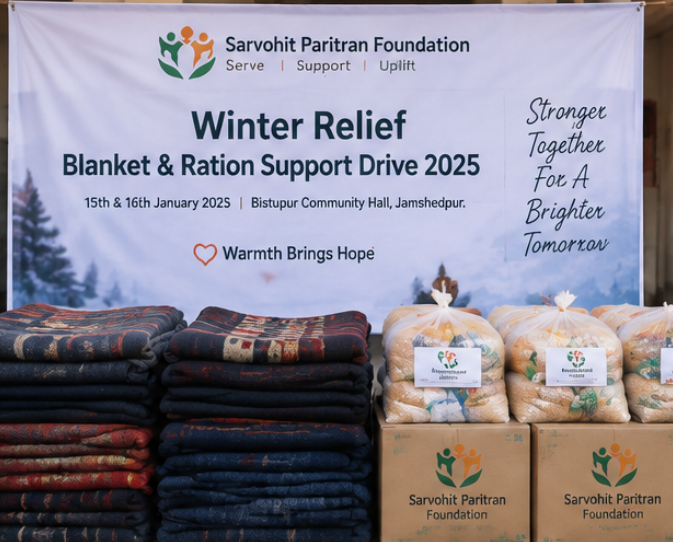 Winter Relief Blanket & Ration Support Drive 2025